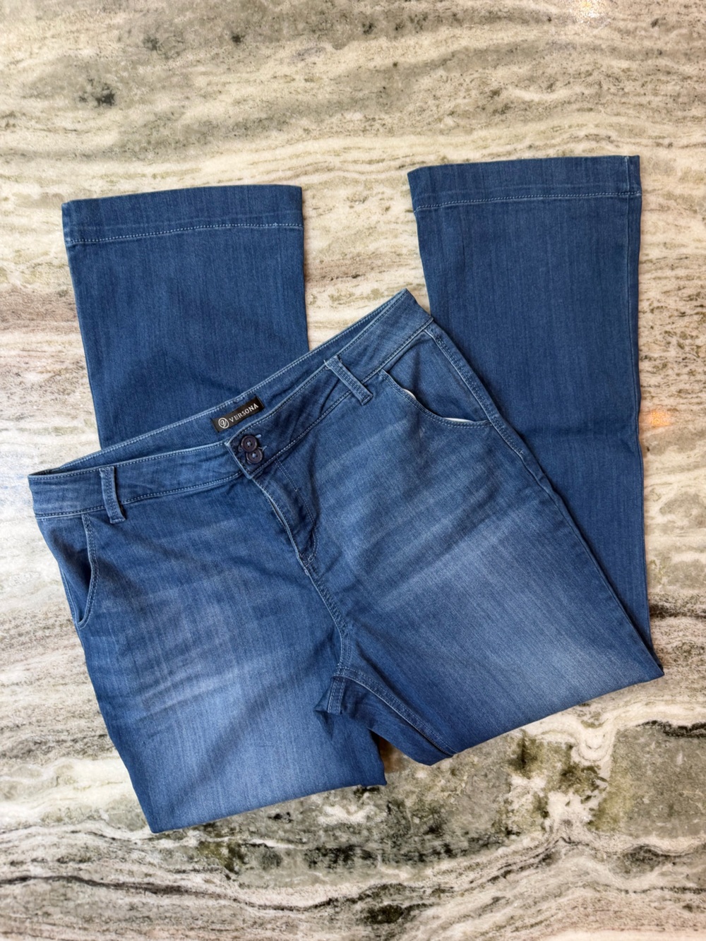 Versona Women's Boot Cut Jeans - Blue
Size 14